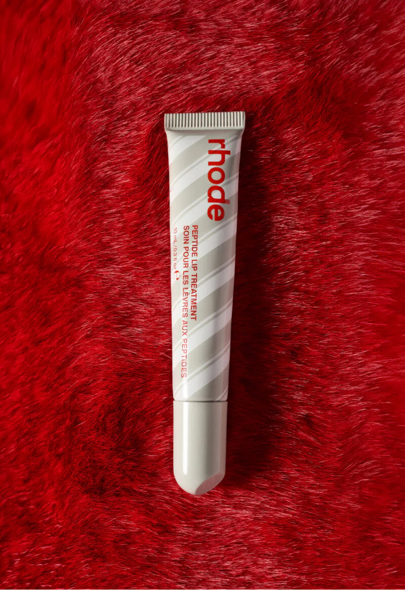 Лімітований ТІНТ-НОВИНКА для вуст М'ятна Глазур RHODE Peppermint Glaze Shimmery Clear Gloss Peptide Lip Tint Limited Edition Scent